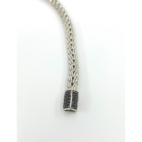 John Hardy Classic Chain Tiga Sapphire Chain Bracelet 6mm 7.25" - Picture 14 of 16